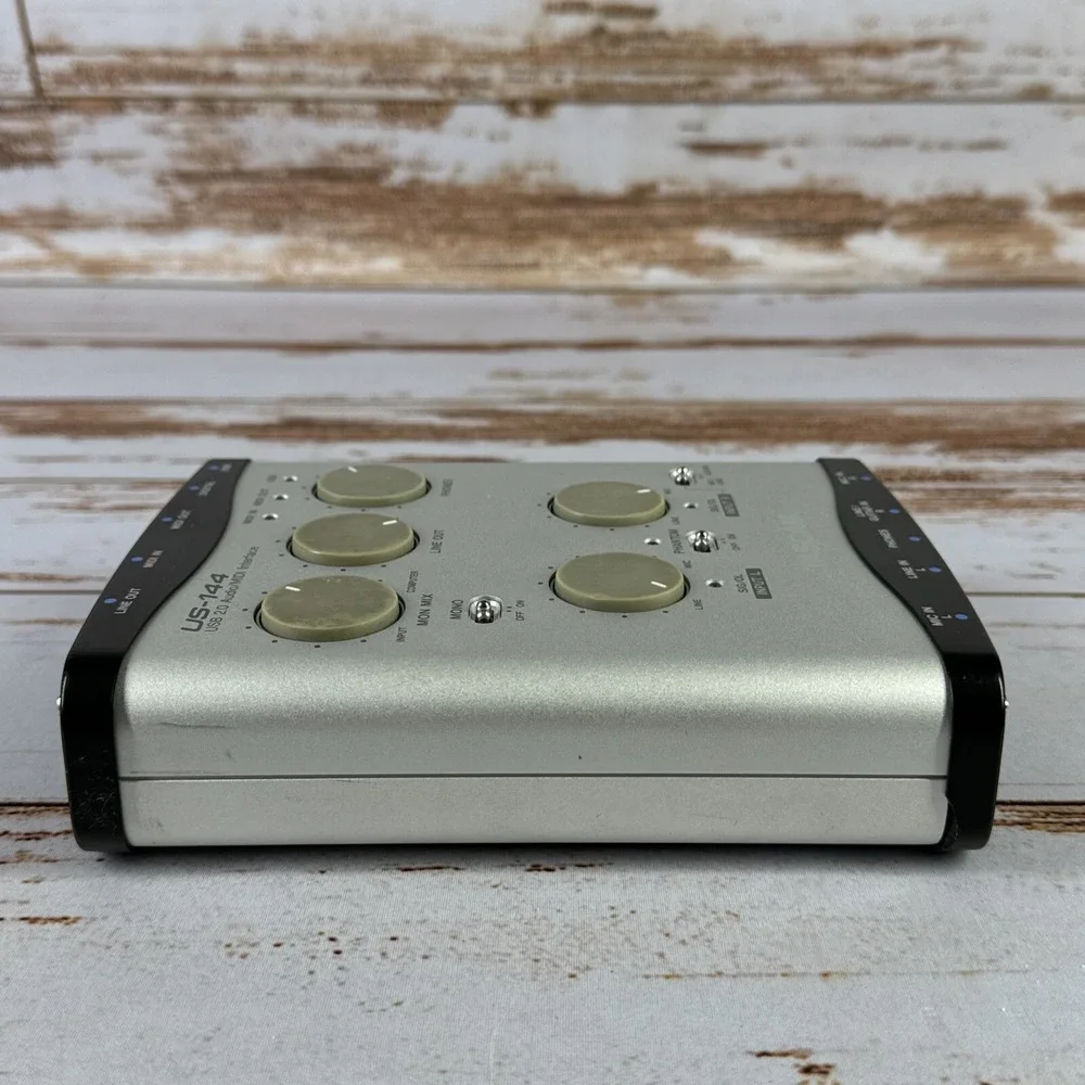 Tascam US-144 USB Audio MIDI Recording Interface: Reliable & Budget-Friendly